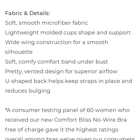 Cacique Comfort Bliss Lightly Lined Full Coverage No Wire Bra - Picture 6 of 8